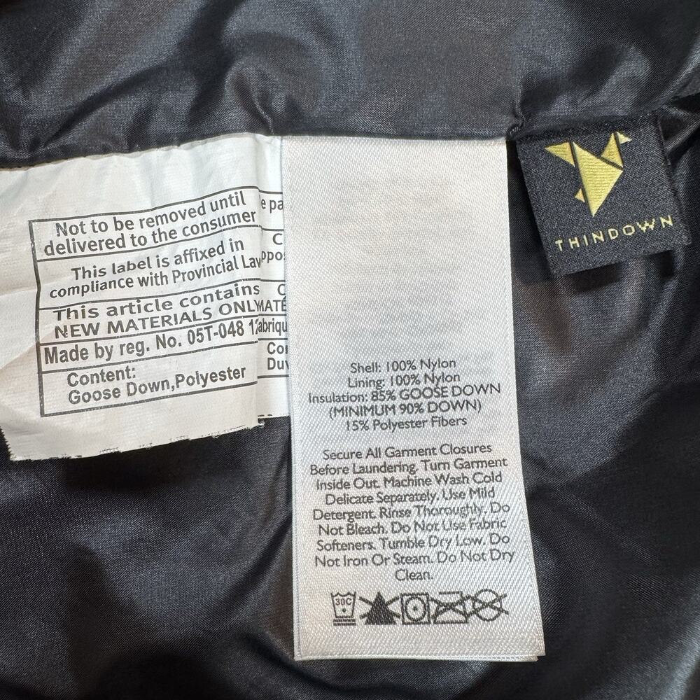 Eddie Bauer Goose Down Puffer Jacket Mens Medium Red Evertherm First Ascent - Picture 12 of 12